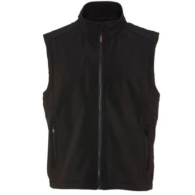 RefrigiWear Men's Warm Insulated Softshell Vest With Micro-Fleece Lining 4 RefrigiWear Men's Warm Insulated Softshell Vest With Micro-Fleece Lining - Image 4