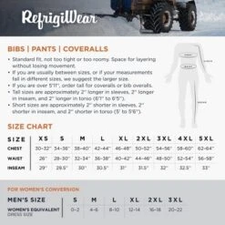 RefrigiWear Men's Insulated Extreme Softshell High Bib Overalls -60F Protection -Refrigiwear GUEST fdd42b7d d122 4319 b8b0 13e4776870f7