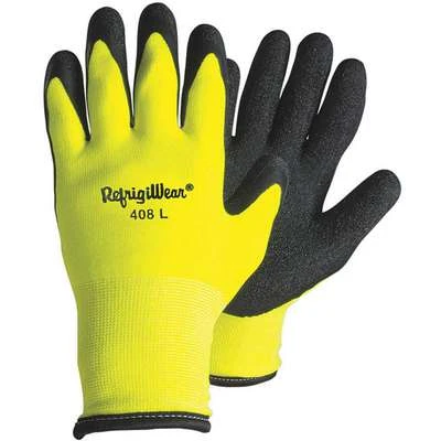 Refrigiwear Cold Protection Gloves, Terry Cloth Lining, Slip-On Cuff, Hi-Visibility Lime, XL, PR 1 1 Refrigiwear Cold Protection Gloves, Terry Cloth Lining, Slip-On Cuff, Hi-Visibility Lime, XL, PR 1