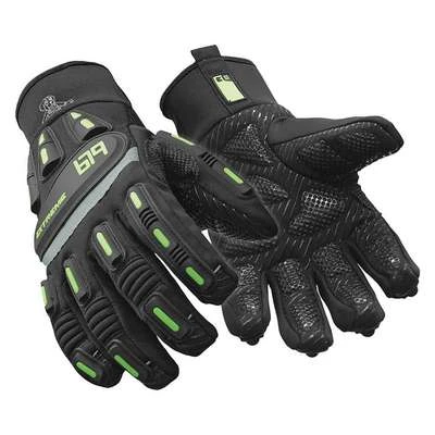 Refrigiwear Mechanics Gloves: XL ( 10 ), -30°F Min Temp, Synthetic Leather With Silicone Grip, 1 PR 1 Refrigiwear Mechanics Gloves: XL ( 10 ), -30°F Min Temp, Synthetic Leather With Silicone Grip, 1 PR